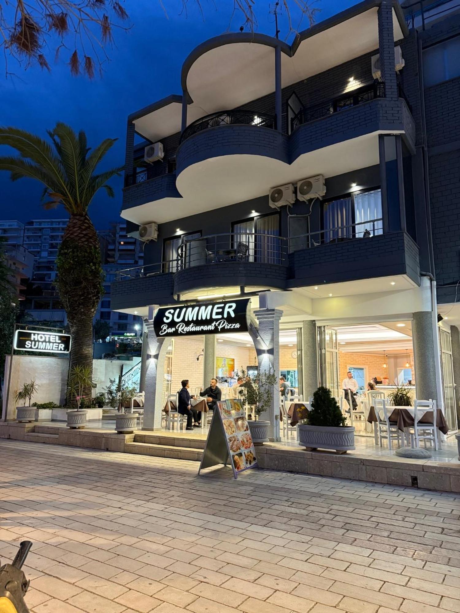Hotel Summer Sarandë エクステリア 写真